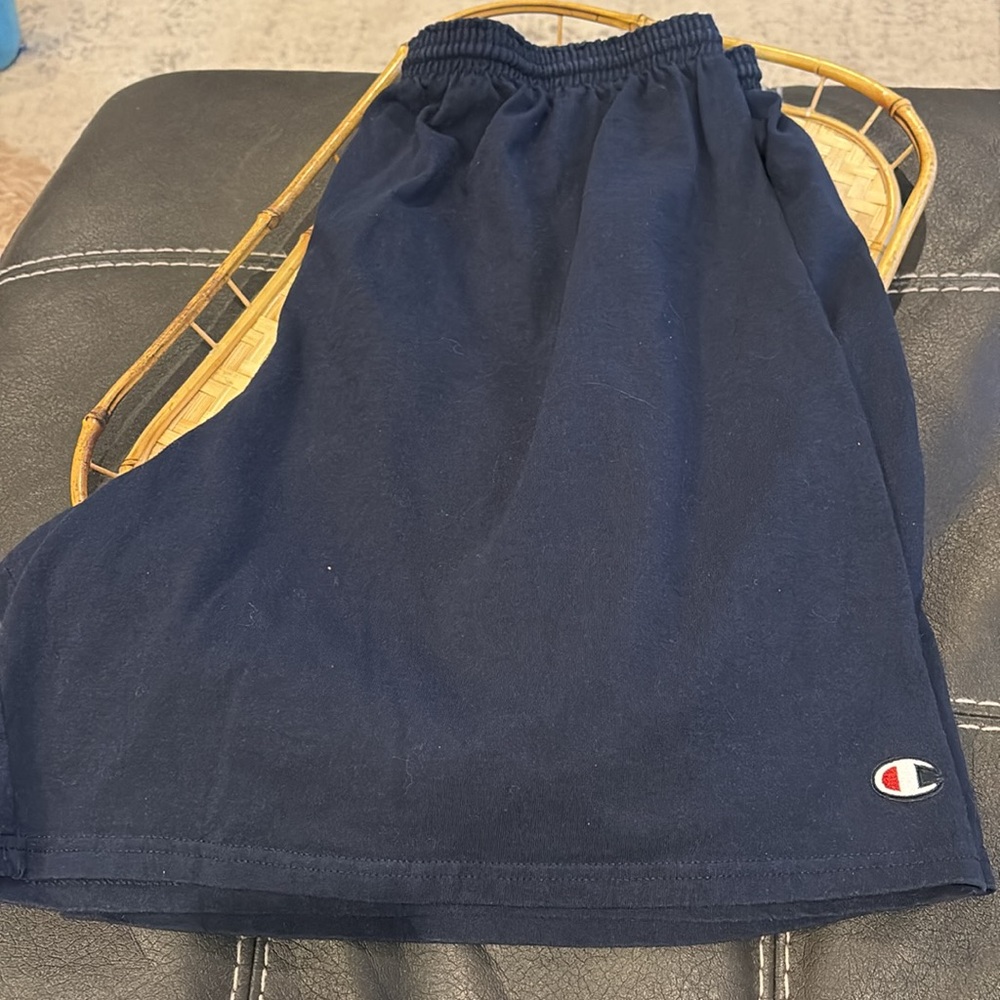 Champion Navy Big and Tall Men’s Drawstring Shorts